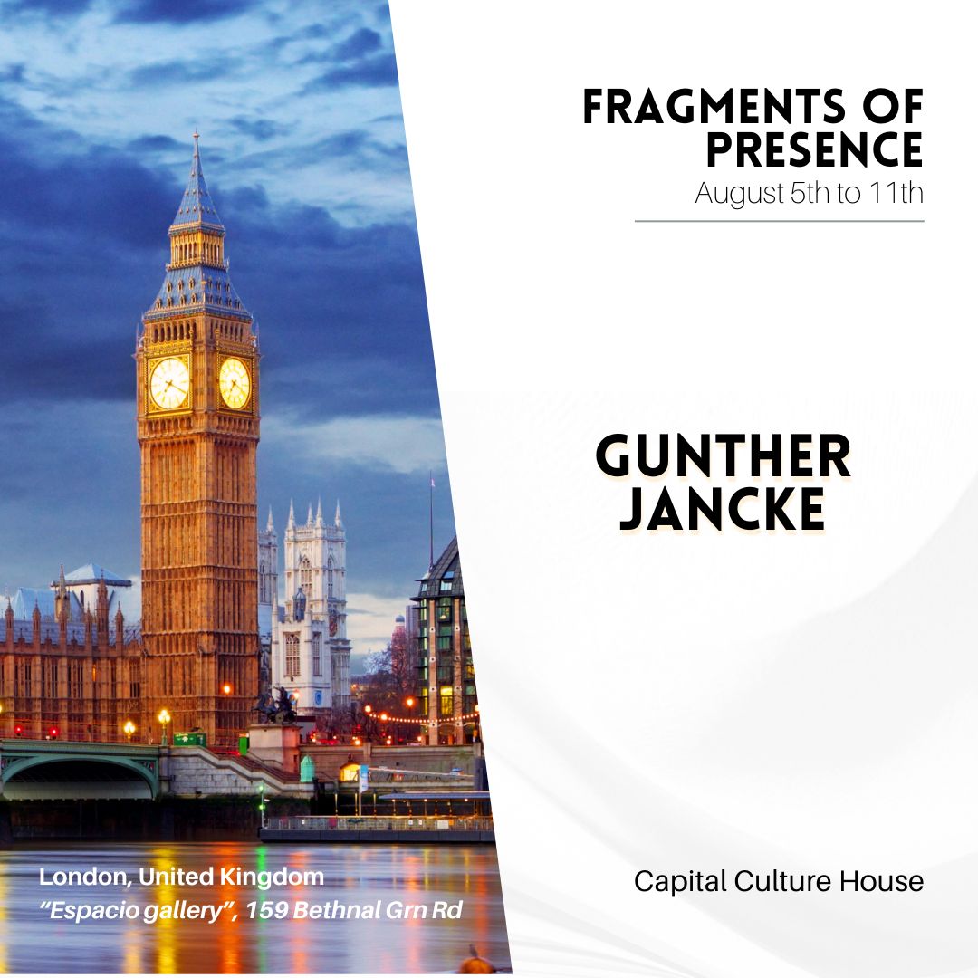 Fragments of Presence exhibition poster